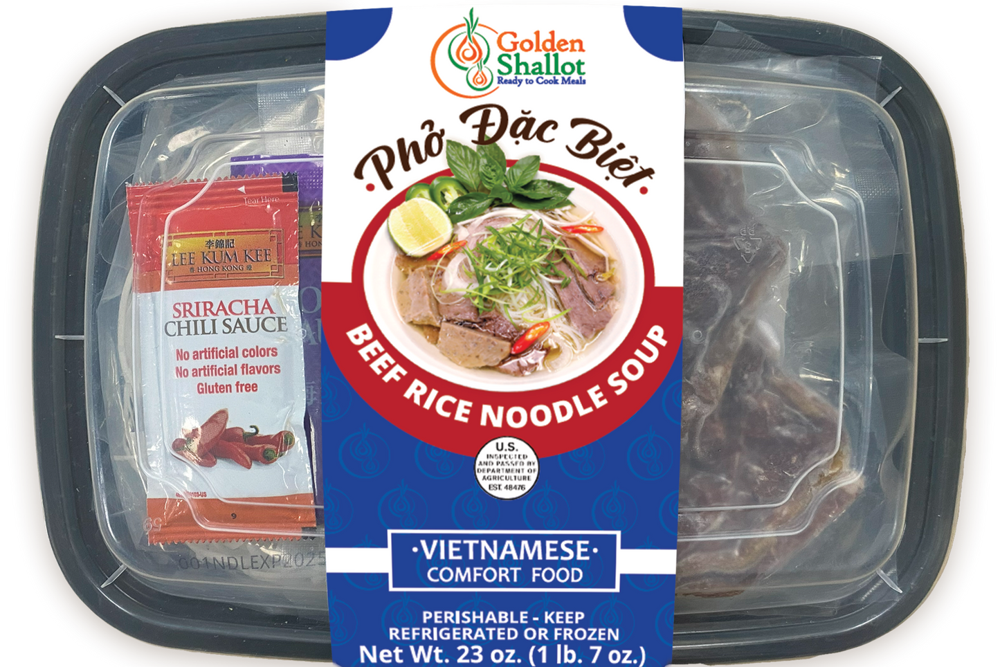 Phở Dặc Biệt (Vietnamese Beef Rice Noodle Soup) - Shipping Not Available!